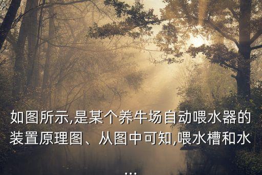 如圖所示,是某個(gè)養(yǎng)牛場自動(dòng)喂水器的裝置原理圖、從圖中可知,喂水槽和水...