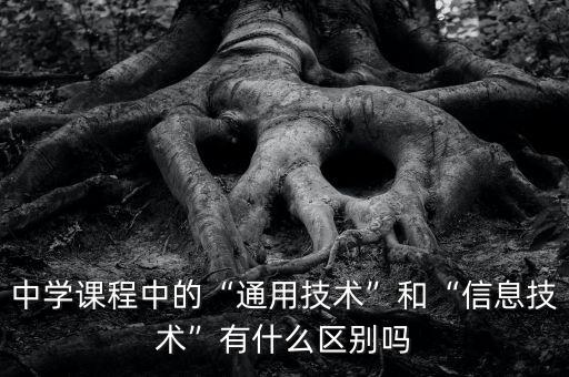 通用技術(shù)是什么,高中通用技術(shù)是什么課程?