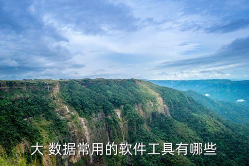 大 數(shù)據(jù)常用的軟件工具有哪些