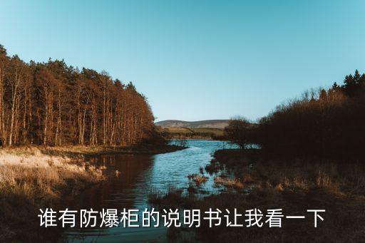 自動化設(shè)備防爆柜安裝規(guī)范,哪些防爆柜具備安全使用條件?