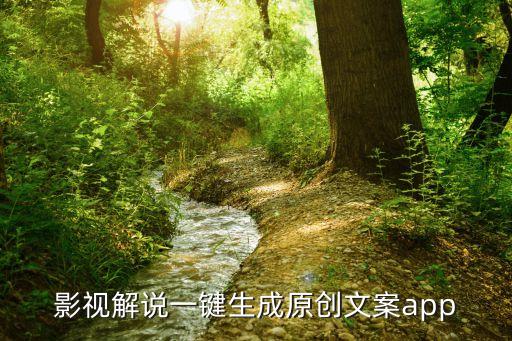 影視解說(shuō)一鍵生成原創(chuàng)文案app