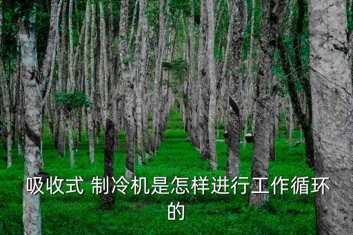 吸收式制冷