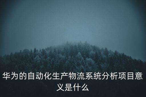 物流公司自動化物流系統(tǒng),物流系統(tǒng)如何構(gòu)建?