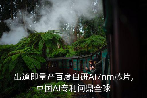 出道即量產(chǎn)百度自研AI7nm芯片,中國(guó)AI專利問鼎全球