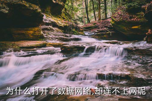 為什么手機(jī)連不了數(shù)據(jù)連接,手機(jī)怎么連接數(shù)據(jù)網(wǎng)絡(luò)?一文看懂