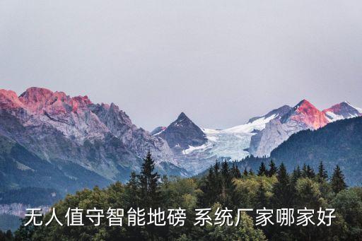 無人值守智能地磅 系統(tǒng)廠家哪家好
