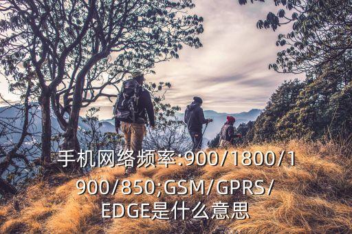 手機網(wǎng)絡(luò)頻率:900/1800/1900/850;GSM/GPRS/EDGE是什么意思