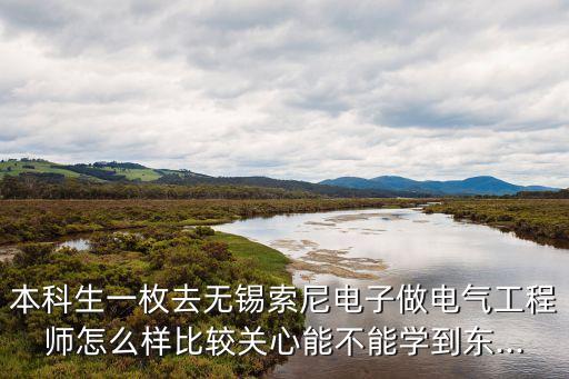 本科生一枚去無錫索尼電子做電氣工程師怎么樣比較關(guān)心能不能學(xué)到東...