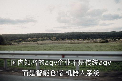 國內(nèi)知名的agv企業(yè)不是傳統(tǒng)agv而是智能倉儲 機器人系統(tǒng)