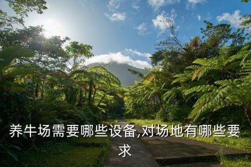 養(yǎng)牛場(chǎng)需要哪些設(shè)備,對(duì)場(chǎng)地有哪些要求