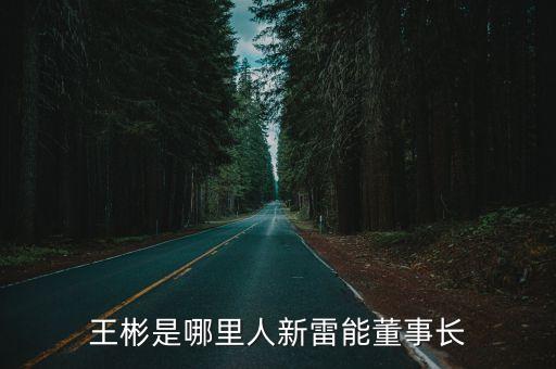 王彬是哪里人新雷能董事長(zhǎng)
