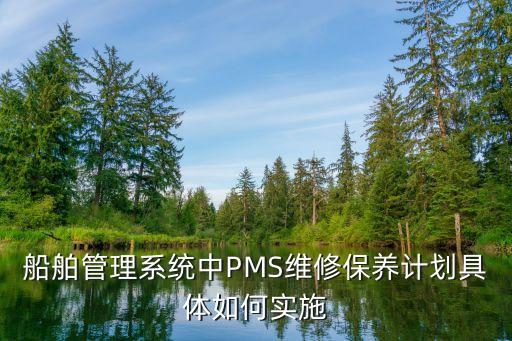 船舶管理系統(tǒng)中PMS維修保養(yǎng)計劃具體如何實施