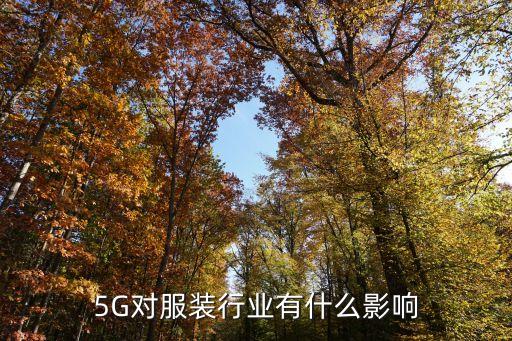 5G對(duì)服裝行業(yè)有什么影響
