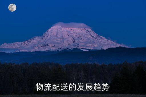 物流配送的發(fā)展趨勢(shì)