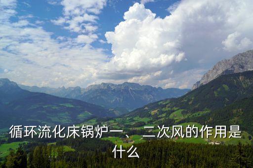 循環(huán)流化床鍋爐一、 二次風(fēng)的作用是什么