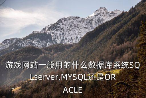 一般數(shù)據(jù)庫服務(wù)器系統(tǒng),網(wǎng)站服務(wù)器系統(tǒng)有哪些?