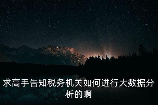 談?wù)劥髷?shù)據(jù)在稅務(wù)應(yīng)用,大數(shù)據(jù)與財(cái)務(wù)管理有哪些不同?