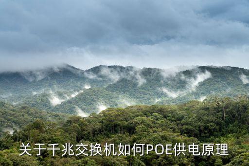 關(guān)于千兆交換機(jī)如何POE供電原理