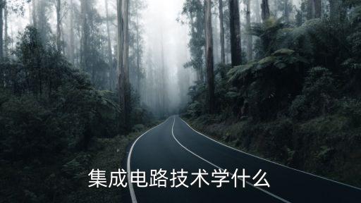 集成電路技術學什么