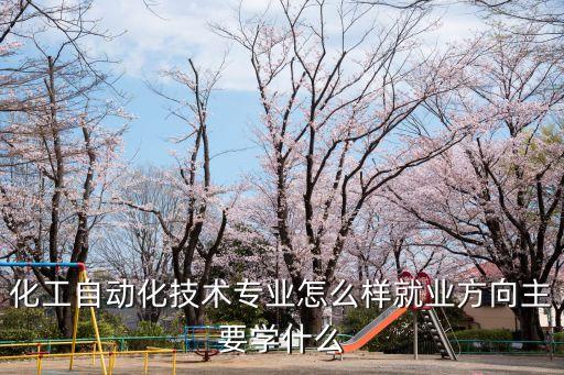 化工自動化技術(shù)專業(yè)怎么樣就業(yè)方向主要學(xué)什么