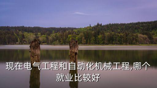 現(xiàn)在電氣工程和自動(dòng)化機(jī)械工程,哪個(gè)就業(yè)比較好
