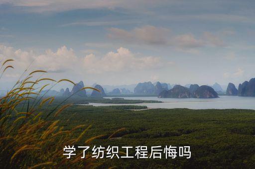 學(xué)了紡織工程后悔嗎