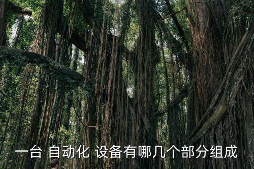一臺 自動(dòng)化 設(shè)備有哪幾個(gè)部分組成