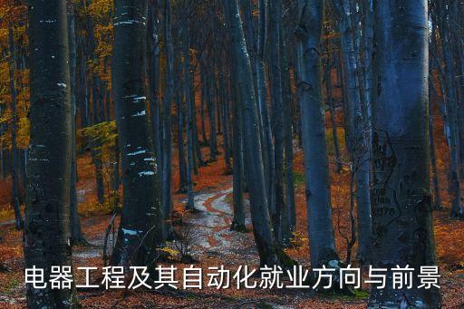 自動化設(shè)備行業(yè)應(yīng)用前景,電氣自動化專業(yè)畢業(yè)生前景怎么樣?