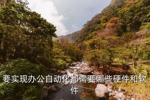 要實現(xiàn)辦公自動化都需要哪些硬件和軟件