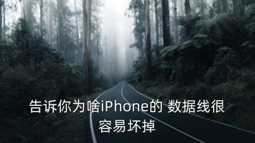 告訴你為啥iPhone的 數(shù)據(jù)線很容易壞掉
