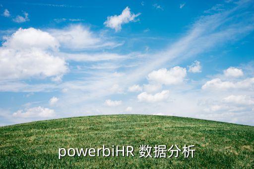 powerbiHR 數(shù)據(jù)分析