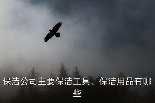保潔公司主要保潔工具、保潔用品有哪些