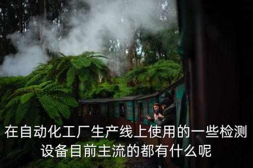 在自動(dòng)化工廠生產(chǎn)線上使用的一些檢測(cè)設(shè)備目前主流的都有什么呢