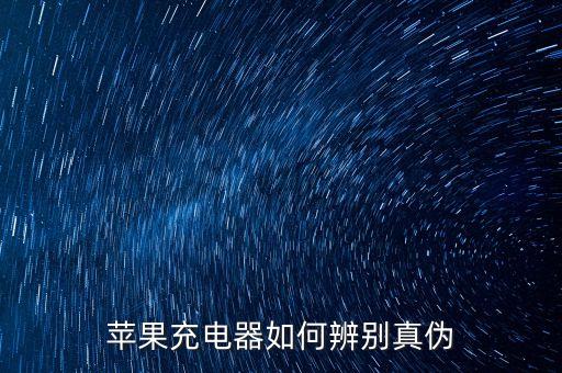 蘋果充電器如何辨別真?zhèn)? class=