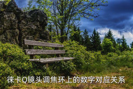 徠卡Q鏡頭調(diào)焦環(huán)上的數(shù)字對應(yīng)關(guān)系