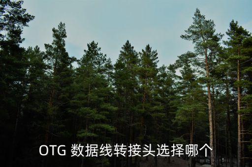 OTG 數(shù)據(jù)線轉(zhuǎn)接頭選擇哪個(gè)