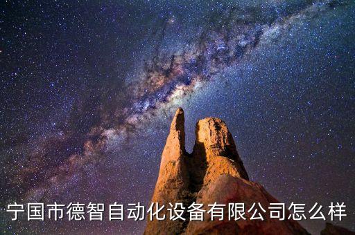 寧國(guó)市德智自動(dòng)化設(shè)備有限公司怎么樣