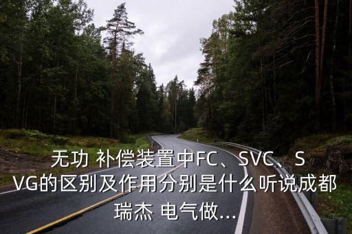  無功 補償裝置中FC、SVC、SVG的區(qū)別及作用分別是什么聽說成都瑞杰 電氣做...