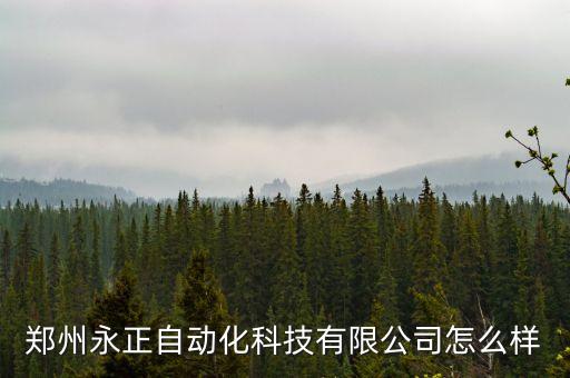 鄭州永正自動化科技有限公司怎么樣