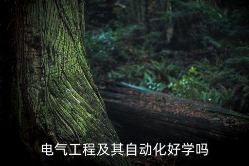 電氣工程及其自動化好學(xué)嗎
