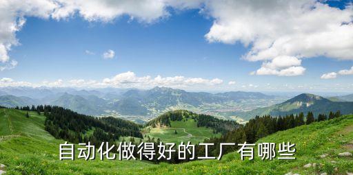 自動化哪家正規(guī)公司最好,自動化公司做得好的工廠有哪些?