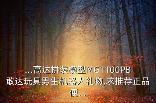 ...高達(dá)拼裝模型MG1100PB敢達(dá)玩具男生機(jī)器人禮物,求推薦正品便...