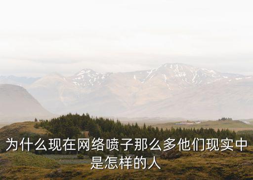 為什么現(xiàn)在網(wǎng)絡(luò)噴子那么多他們現(xiàn)實(shí)中是怎樣的人