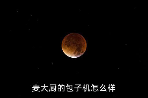 麥大廚的包子機(jī)怎么樣