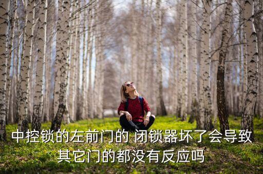 中控鎖的左前門的 閉鎖器壞了會(huì)導(dǎo)致其它門的都沒有反應(yīng)嗎