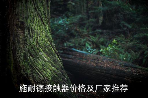 施耐德接觸器價格及廠家推薦