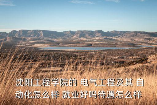  沈陽(yáng)工程學(xué)院的 電氣工程及其 自動(dòng)化怎么樣 就業(yè)好嗎待遇怎么樣