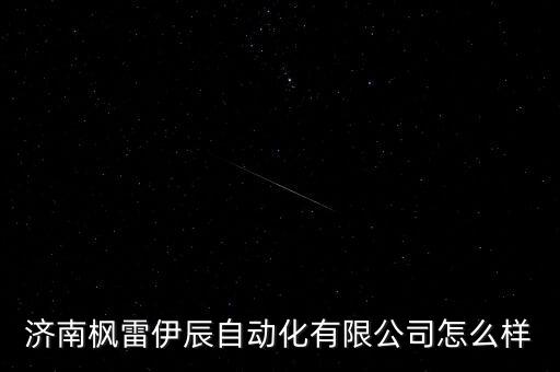 濟南楓雷伊辰自動化有限公司怎么樣