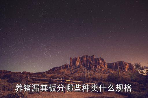 養(yǎng)豬漏糞板分哪些種類什么規(guī)格