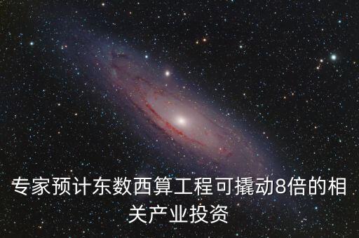 專家預(yù)計東數(shù)西算工程可撬動8倍的相關(guān)產(chǎn)業(yè)投資